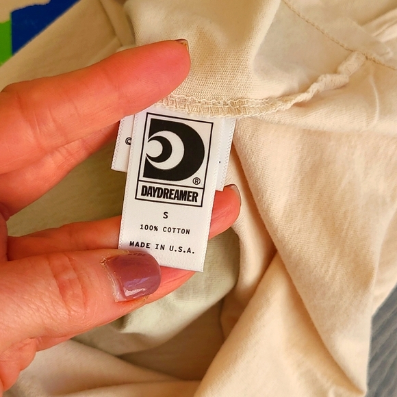 REVOLVE DAYDREAMER Led Zeppelin Four Square Merch Tee, Dirty White NWT, Size S - Picture 8 of 16